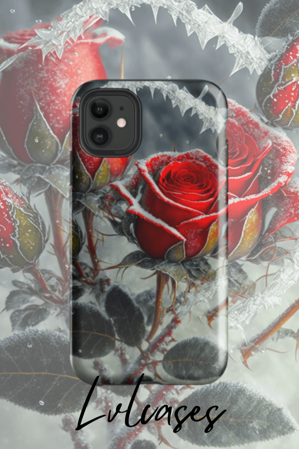 Red Roses Tough iPhone Case product image (2)