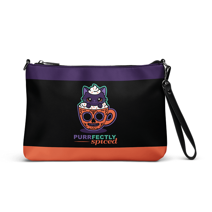 Purrfectly Spiced Flip-Sided Faux Leather Crossbody Bag product image (1)