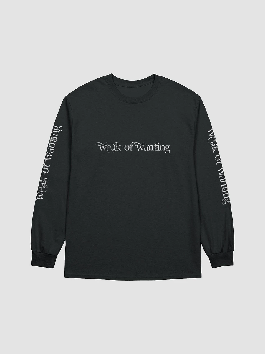 Weak Of Wanting 'Chaotic Angel' Long Sleeve T-Shirt (Front, Back & Sleeve Print) product image (2)