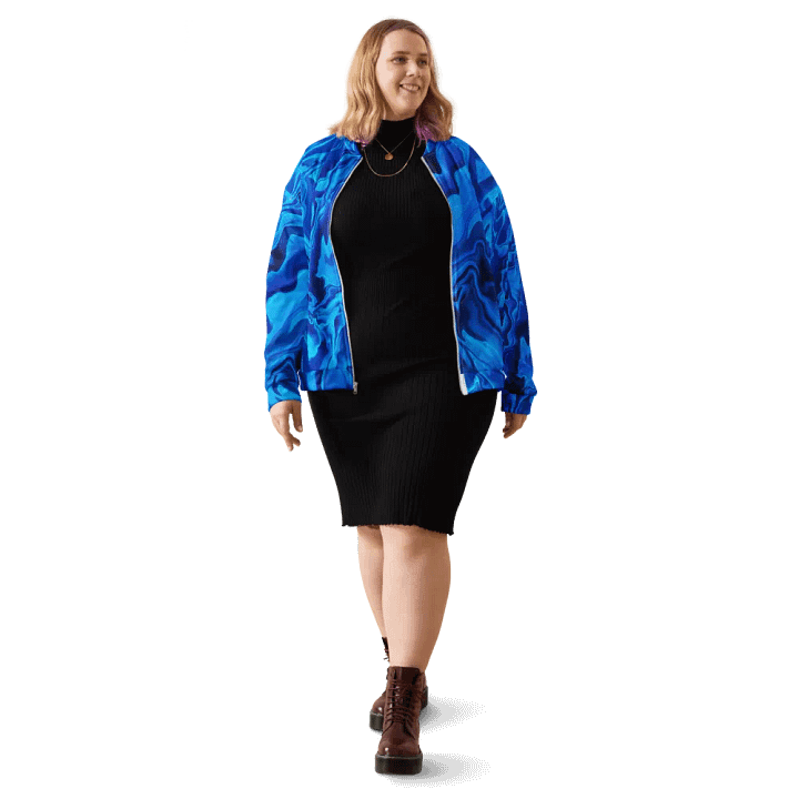 Oceanic currents Bomber jacket product image (2)