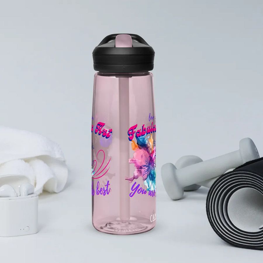 camelbak  water bottle  colorful design for the artist. 'Love your fabuous Art'  Perfect gift for mom, dad, son, daughter colleague, friend who loves arty things product image (11)