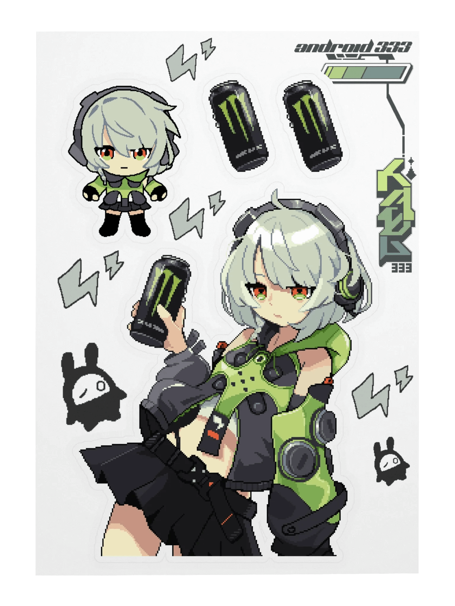 Anby Demara Stickers product image (1)