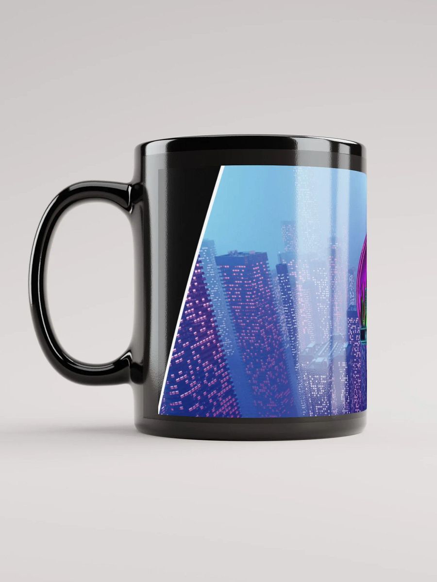 Neon Megacitygamer Skyline Mug product image (6)