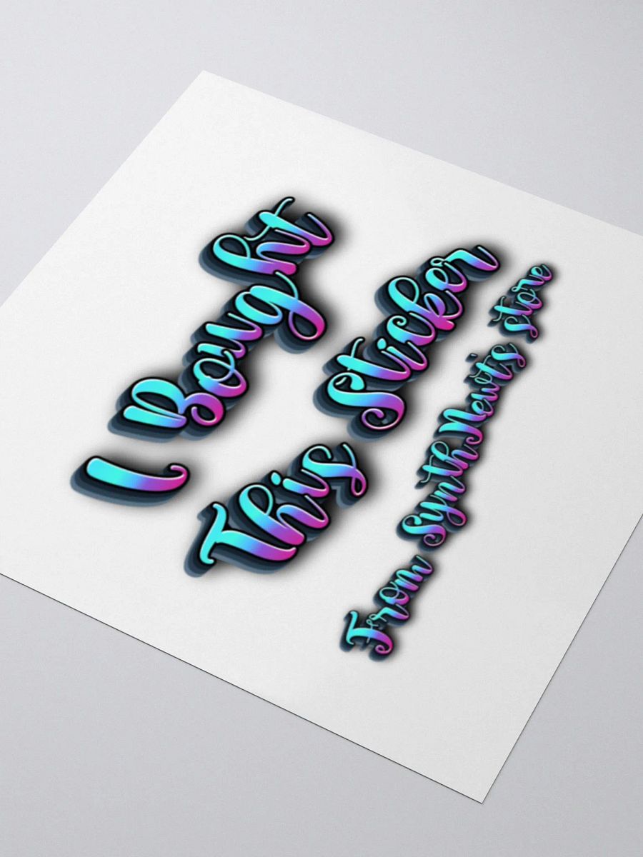 I Bought This Sticker product image (3)