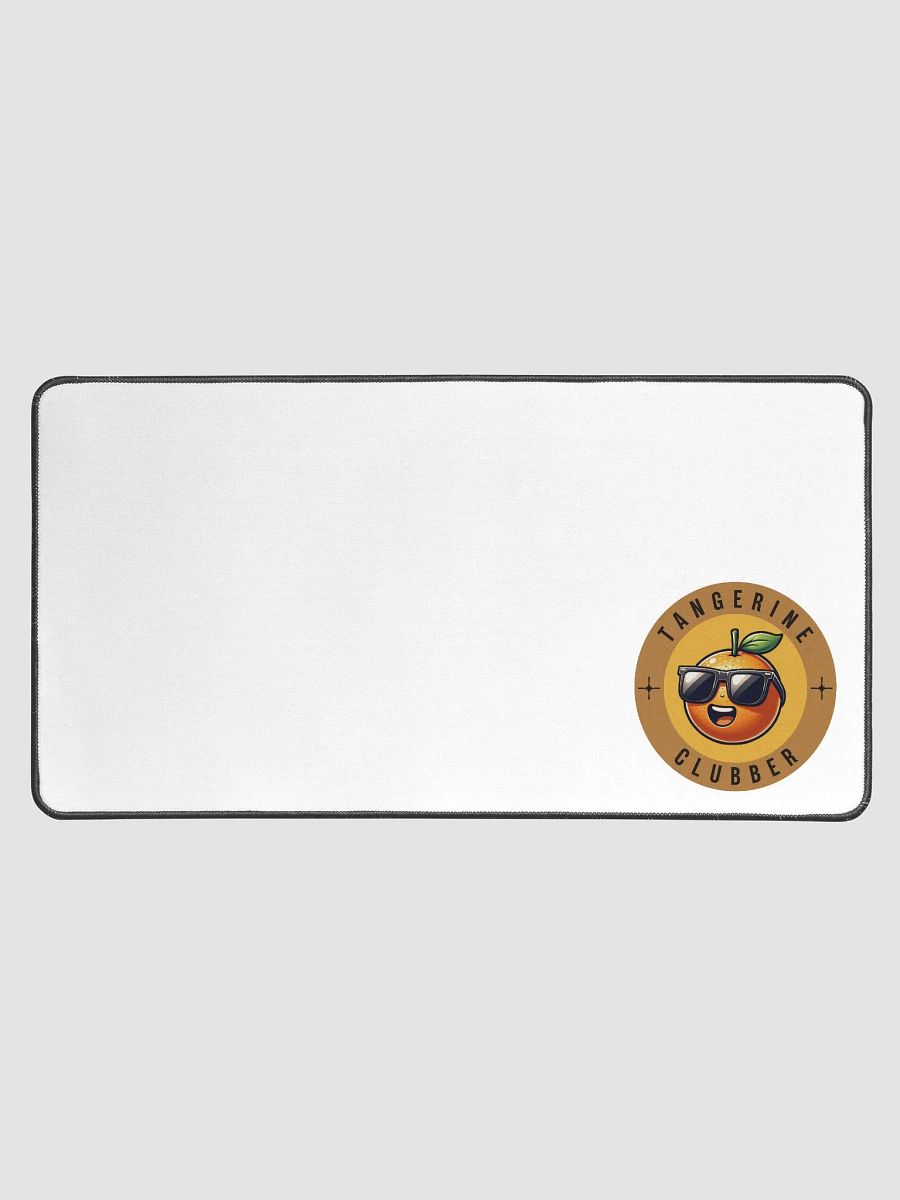 Tangerine Clubber Desk Mat 15.5