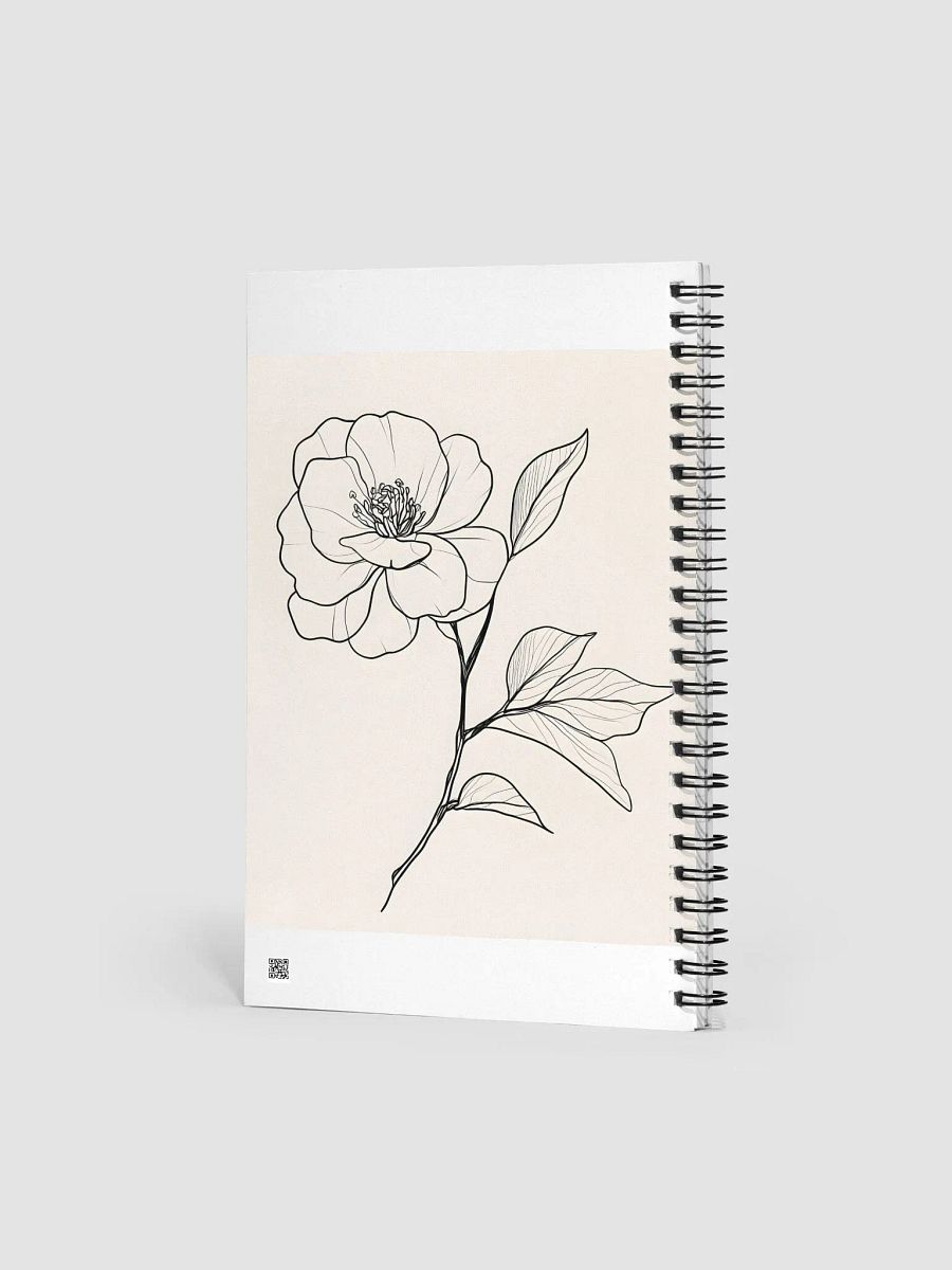 Camellia Spiral Notebook product image (2)