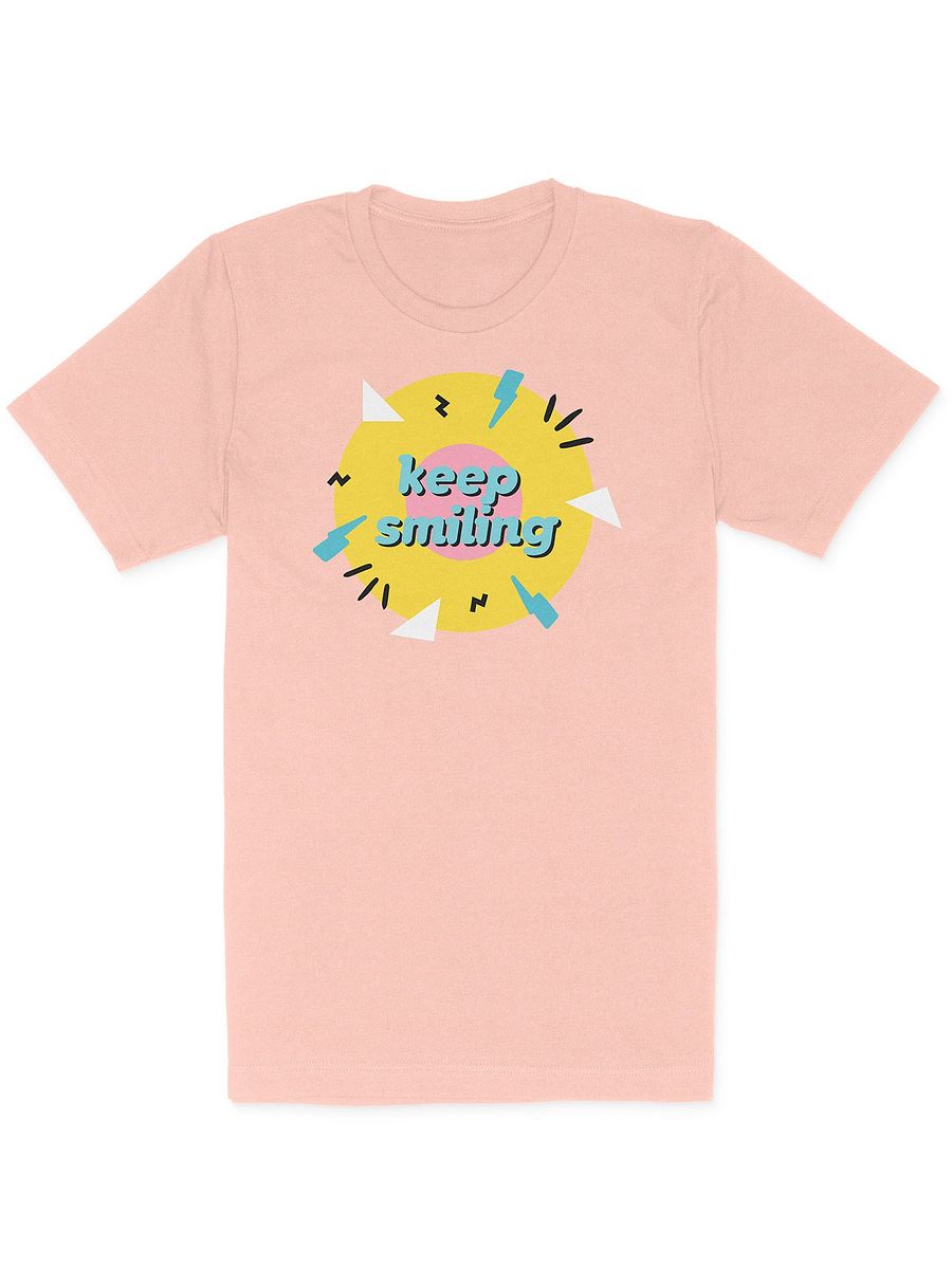 Keep Smiling T-Shirt - #Afomia product image (2)