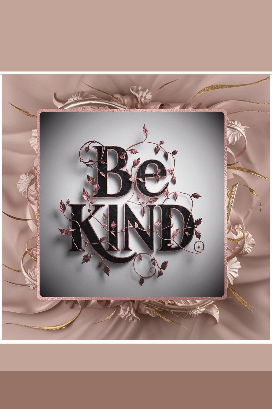 Self-Love Affirmation Art Sticker - Be Kind! product image (1)