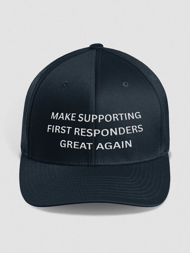 Support First Responders Fitted Hat product image (1)