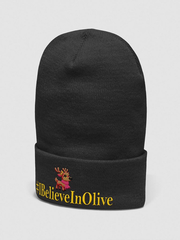 Official Christmas 'Olive the other Reindeer' Embroidered Beenie Hat product image (2)