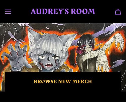 Happy Halloween 🎃👻 New merch is available on my Fourthwall store!! The URL can be accessed from my highlights! ハッピーハロウィン🧟🎃 新し...