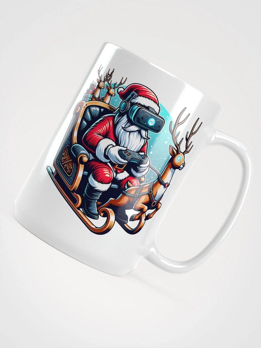 Cyber Santa VR Mug – Tech Meets Holiday Cheer product image (5)