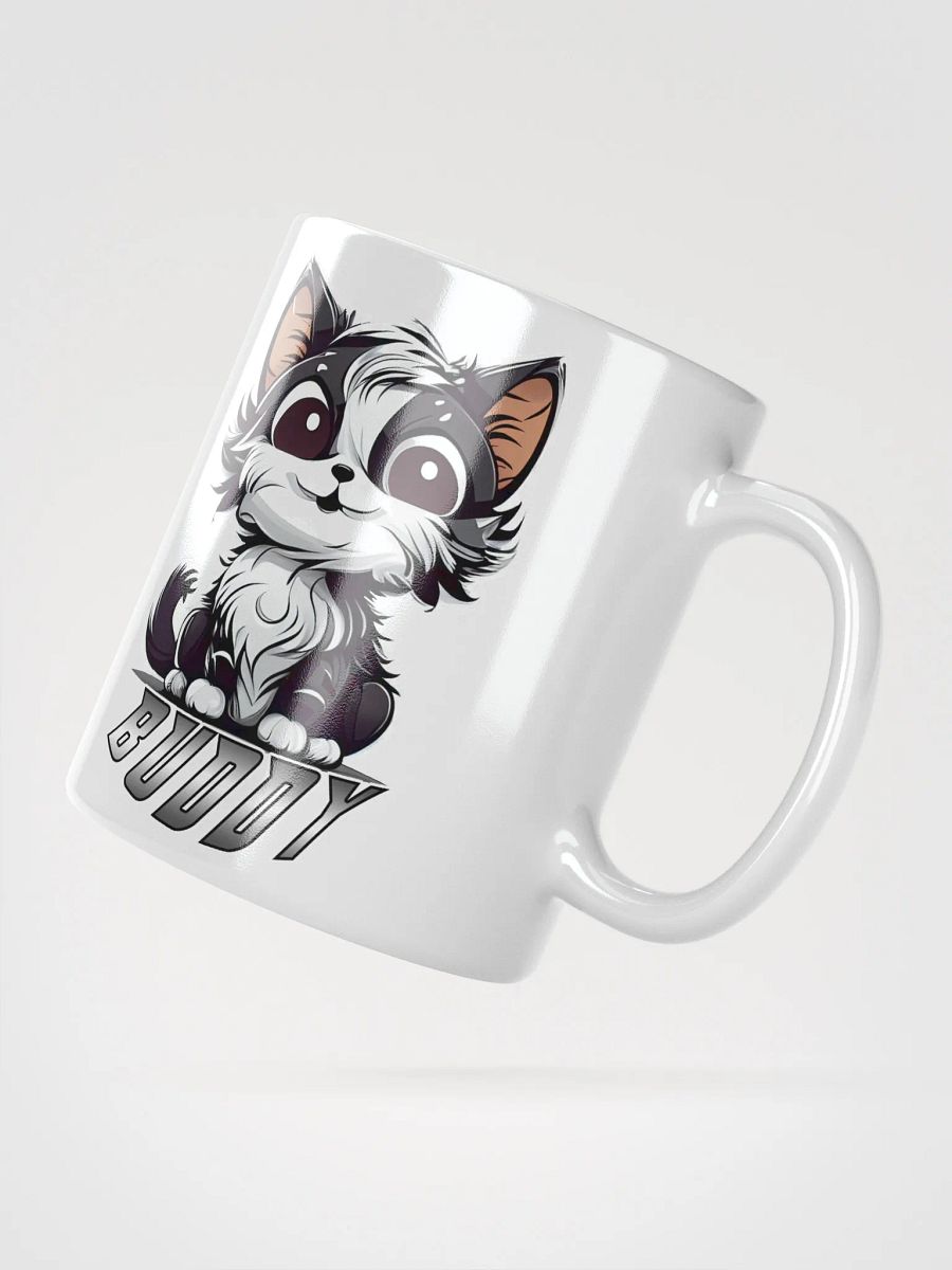 Buddy White Glossy Mug product image (5)