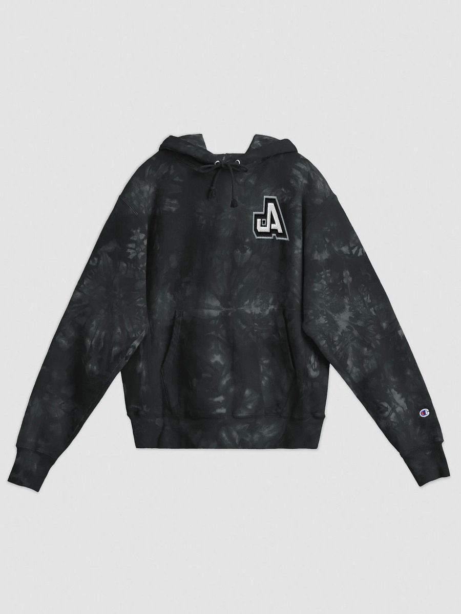oJAllen - Champion Futuristic Tie-Dye Embroidered Logo Hoodie product image (1)