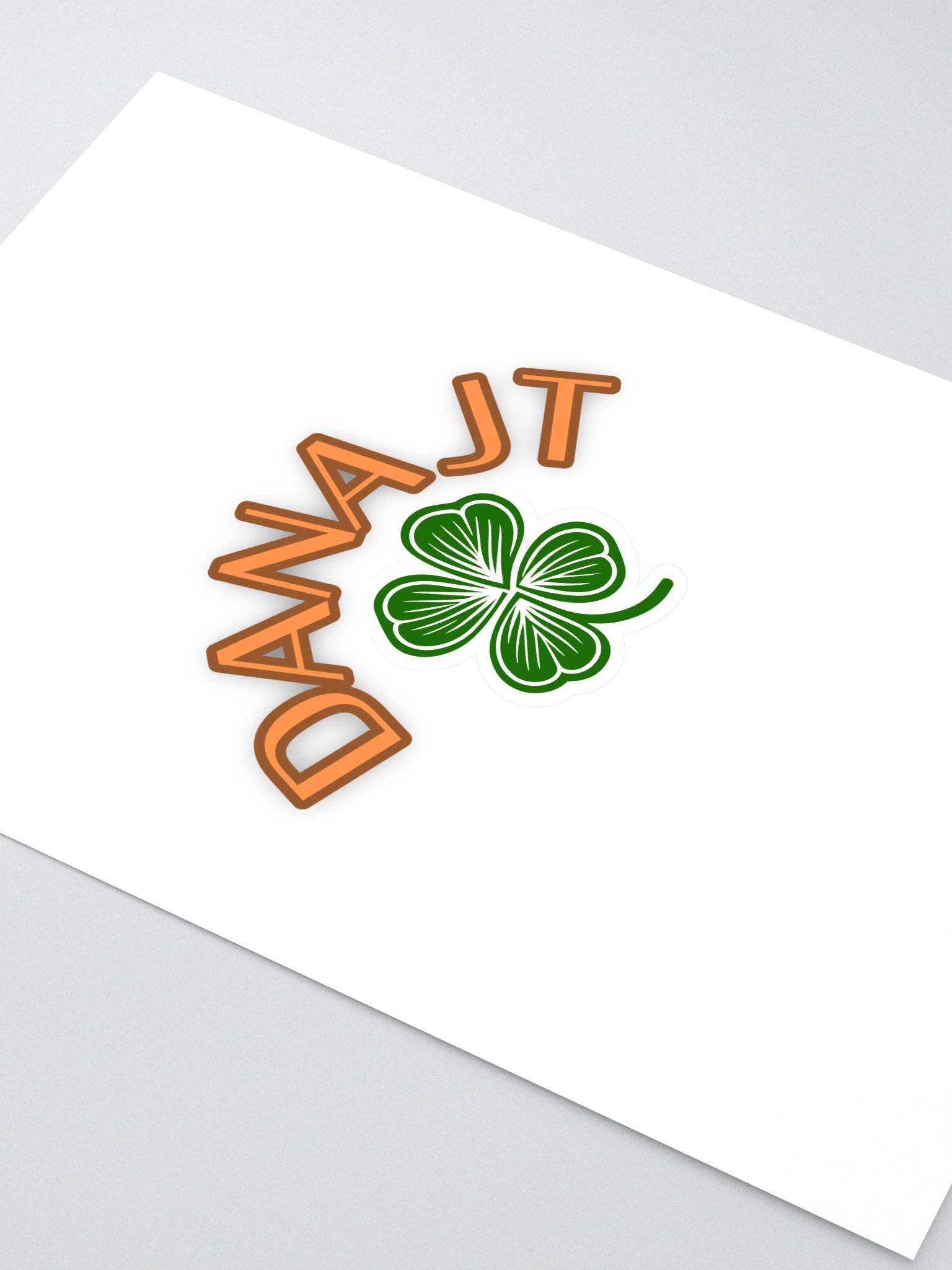 DANA JT Lucky Charm Sticker Sheet product image (2)