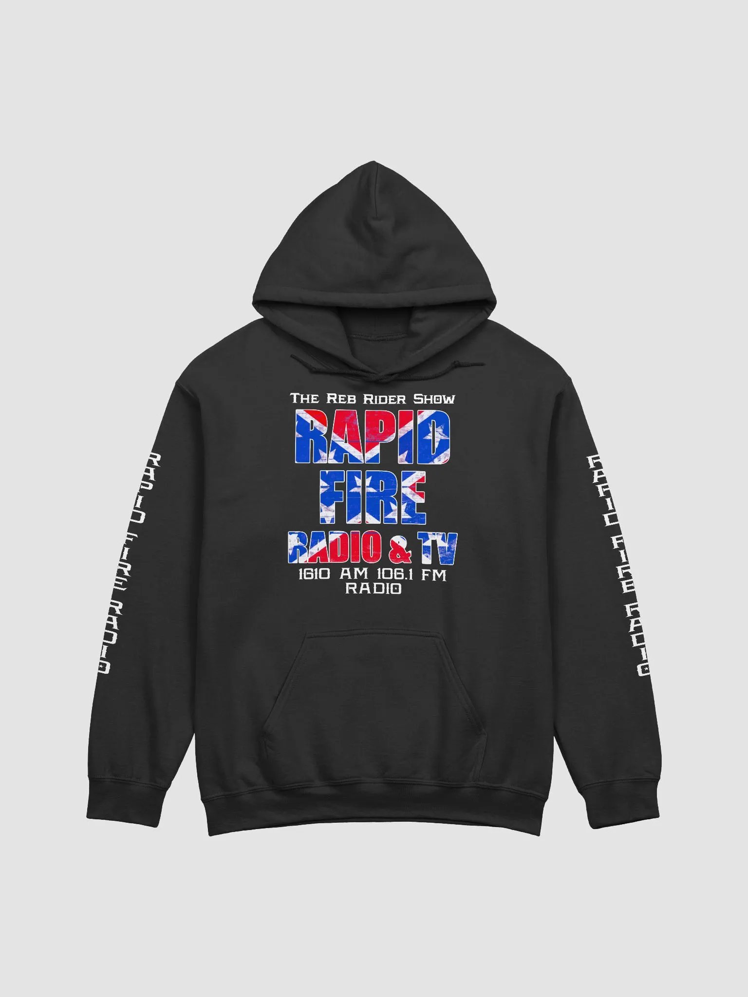 Reb Rider Show Hoodie Black product image (1)