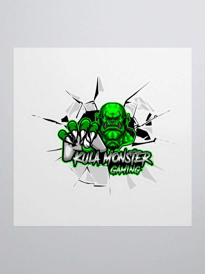 Kula monster logo Stickers
