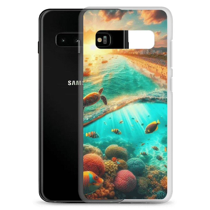Sunset Seascape Samsung® Case | AI Design underwater beauty of the sea beach product image (20)