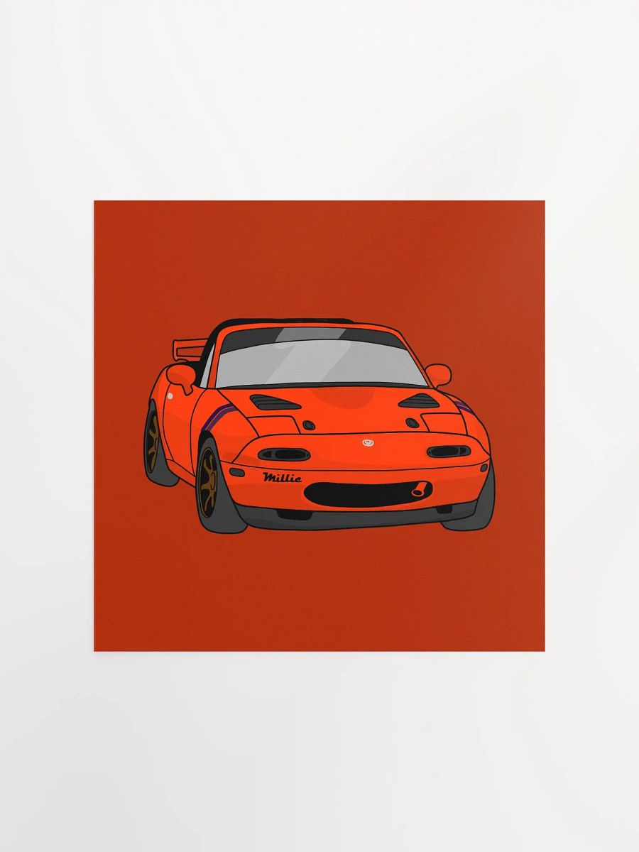 Caffeinated Gearhead's Car Collection - NA Mazda Miata - Poster product image (1)