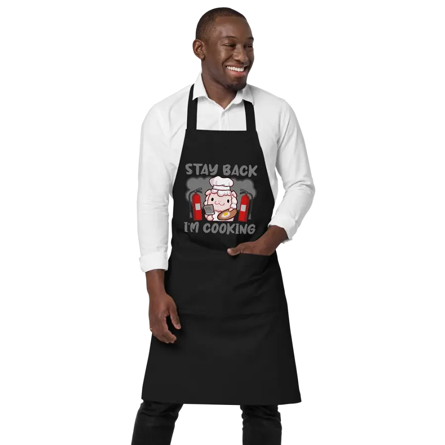 Stay Back I'm Cooking Apron product image (1)