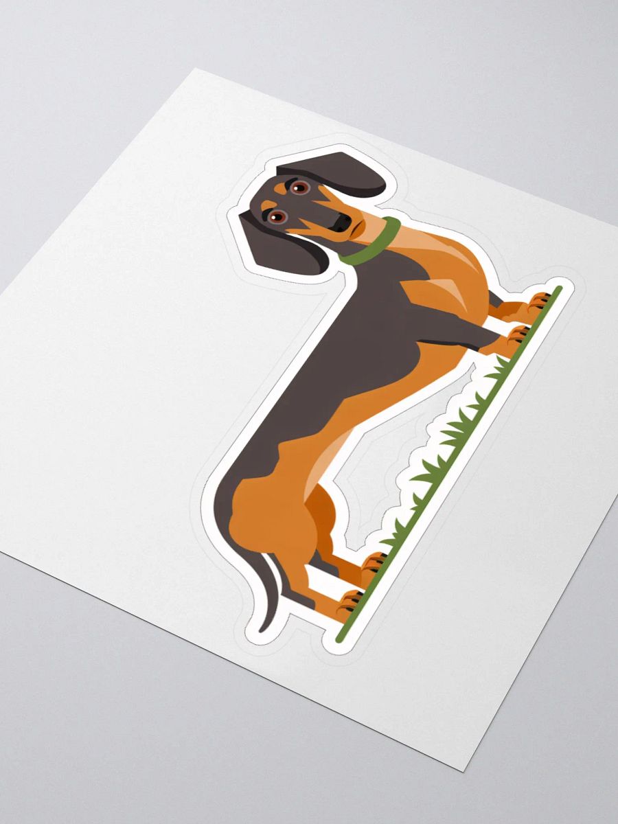 Dachshund Vinyl Sticker - Cute Wiener Dog Design product image (9)