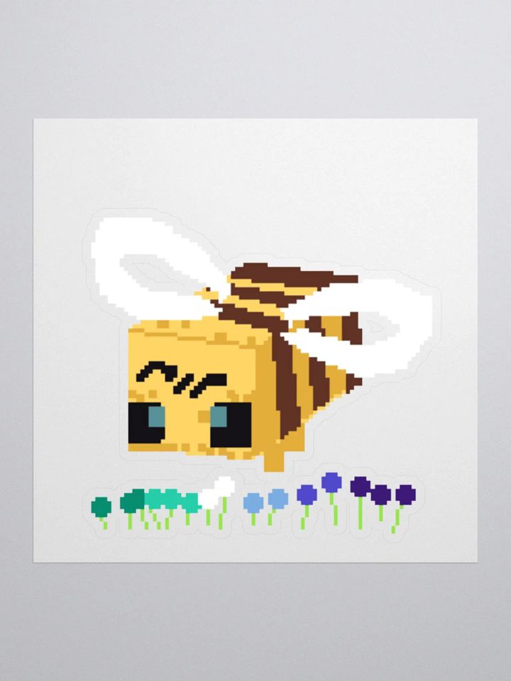 Minecraft bee sticker (gay) product image (1)