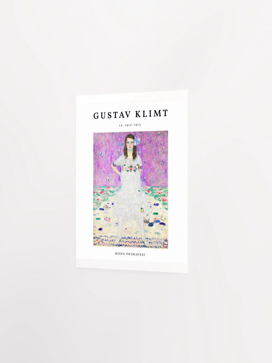 Mada Primavesi by Gustav Klimt Vintage Art Nouveau Poster product image (28)