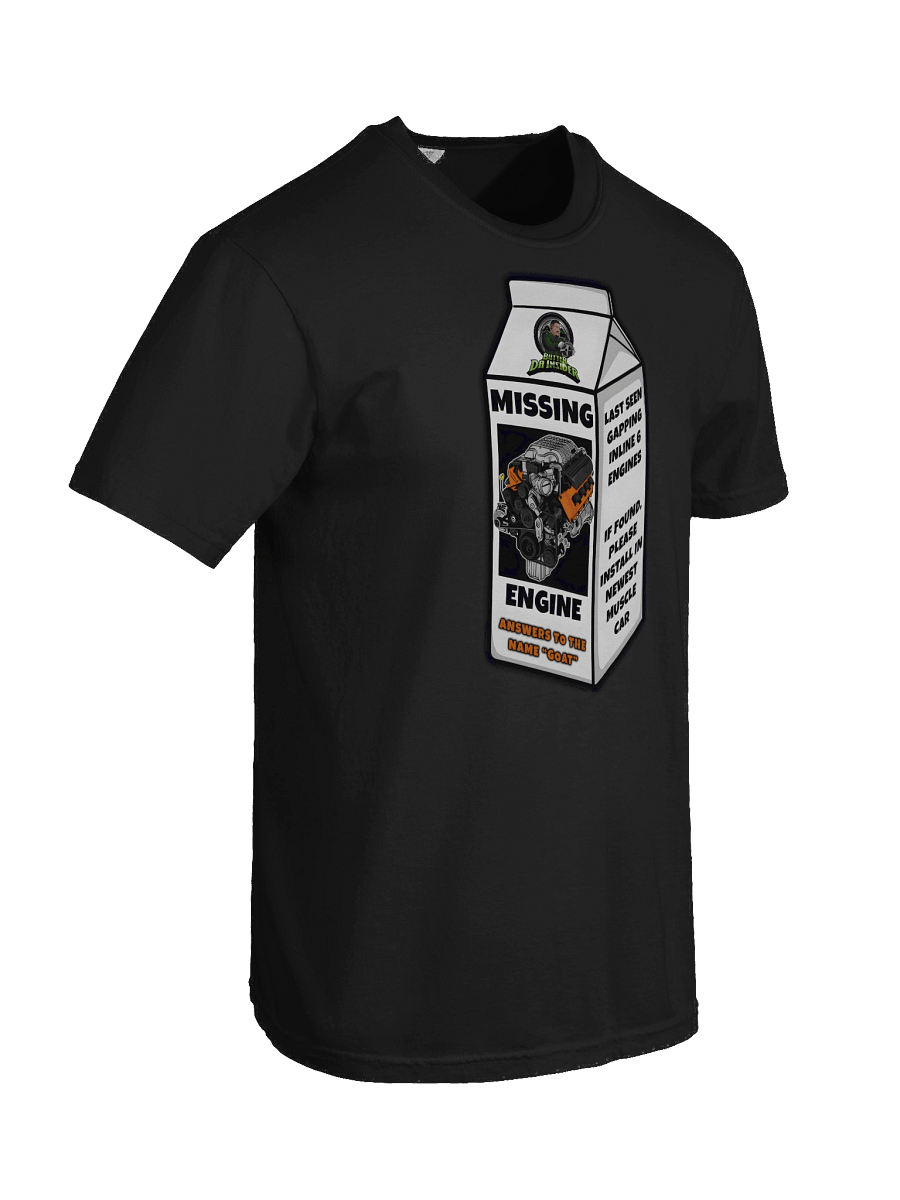 GOAT Engine Missing Illustration T-Shirt product image (72)