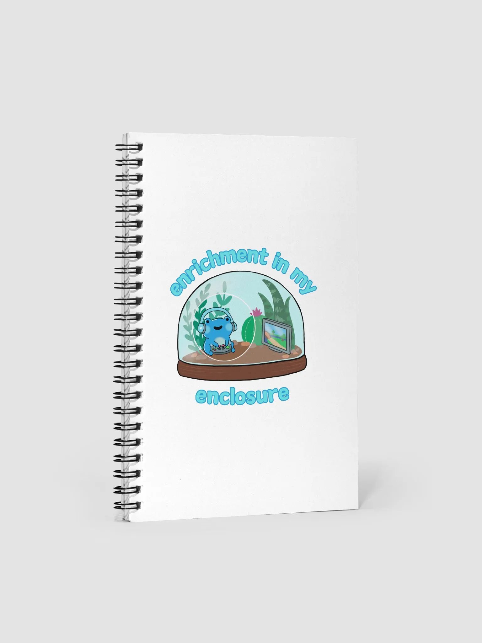 Enrichment in My Enclosure Spiral Notebook product image (1)