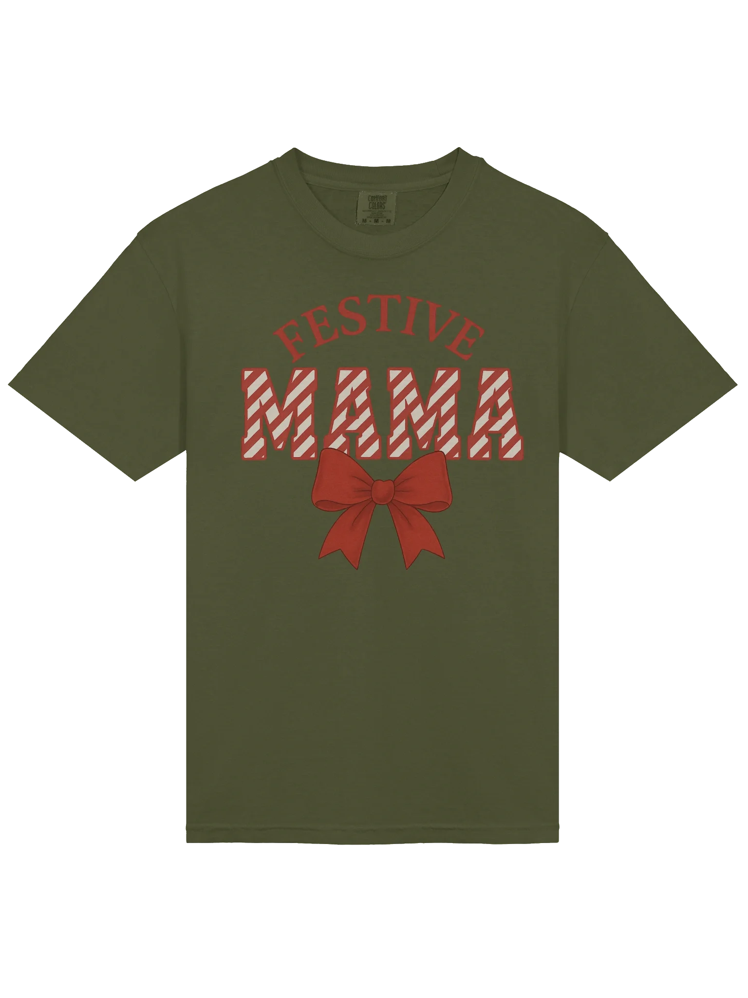 Festive Mama Candy Cane T-Shirt product image (3)