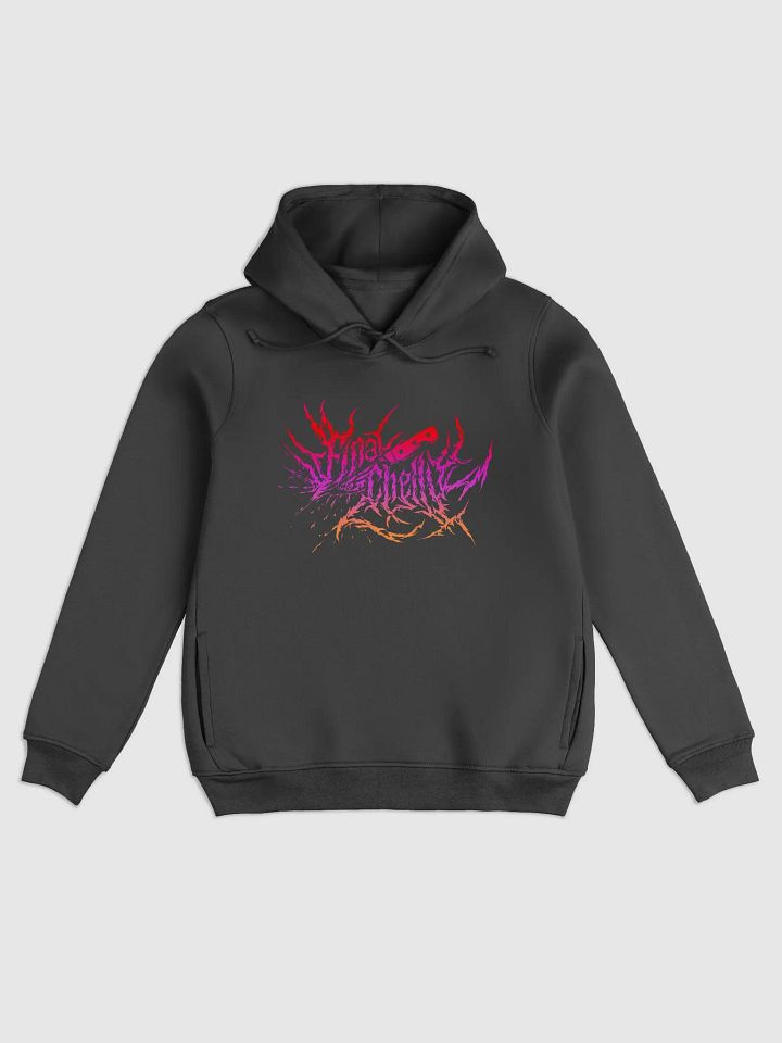 Keep It Metal Pink Blend Logo Womens Organic Printed Hoodie product image (1)