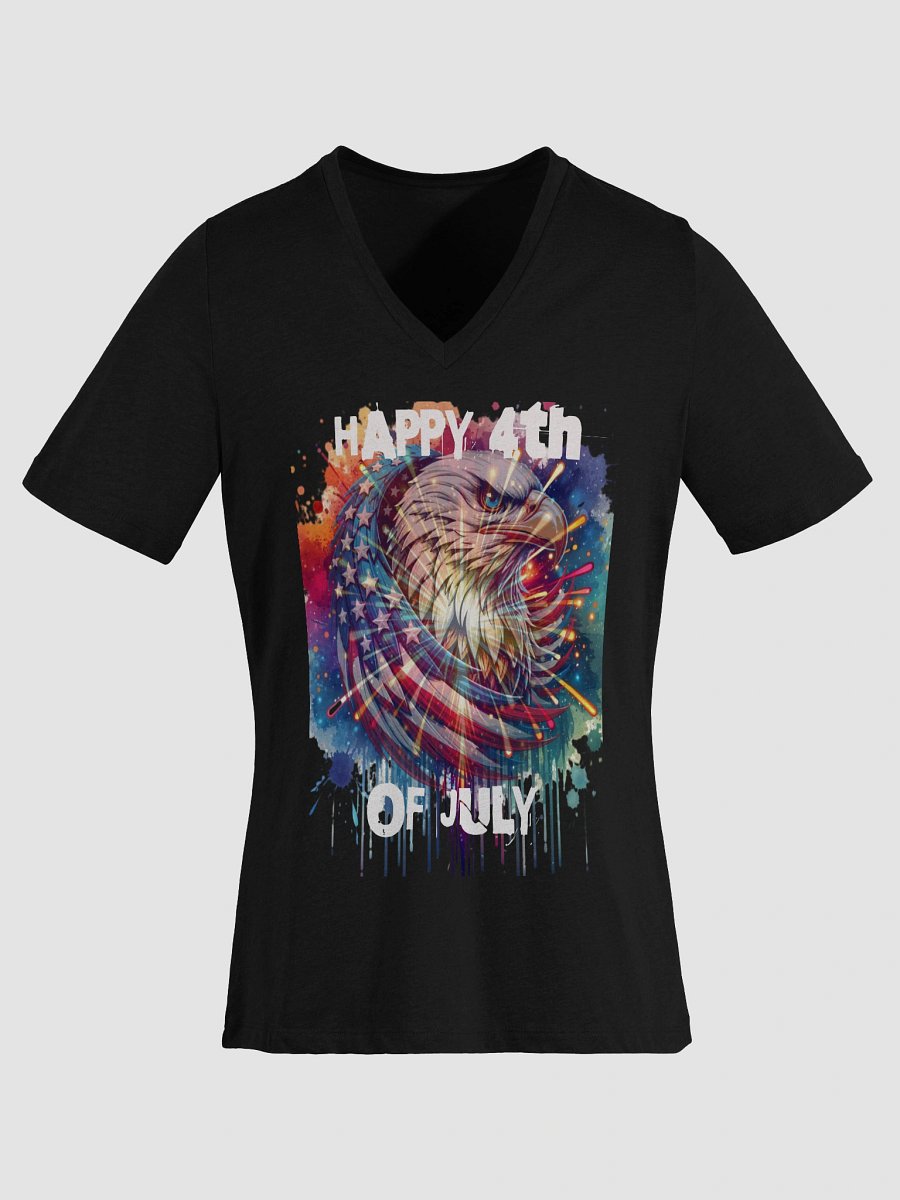 Womans V neck 4th Of July product image (21)
