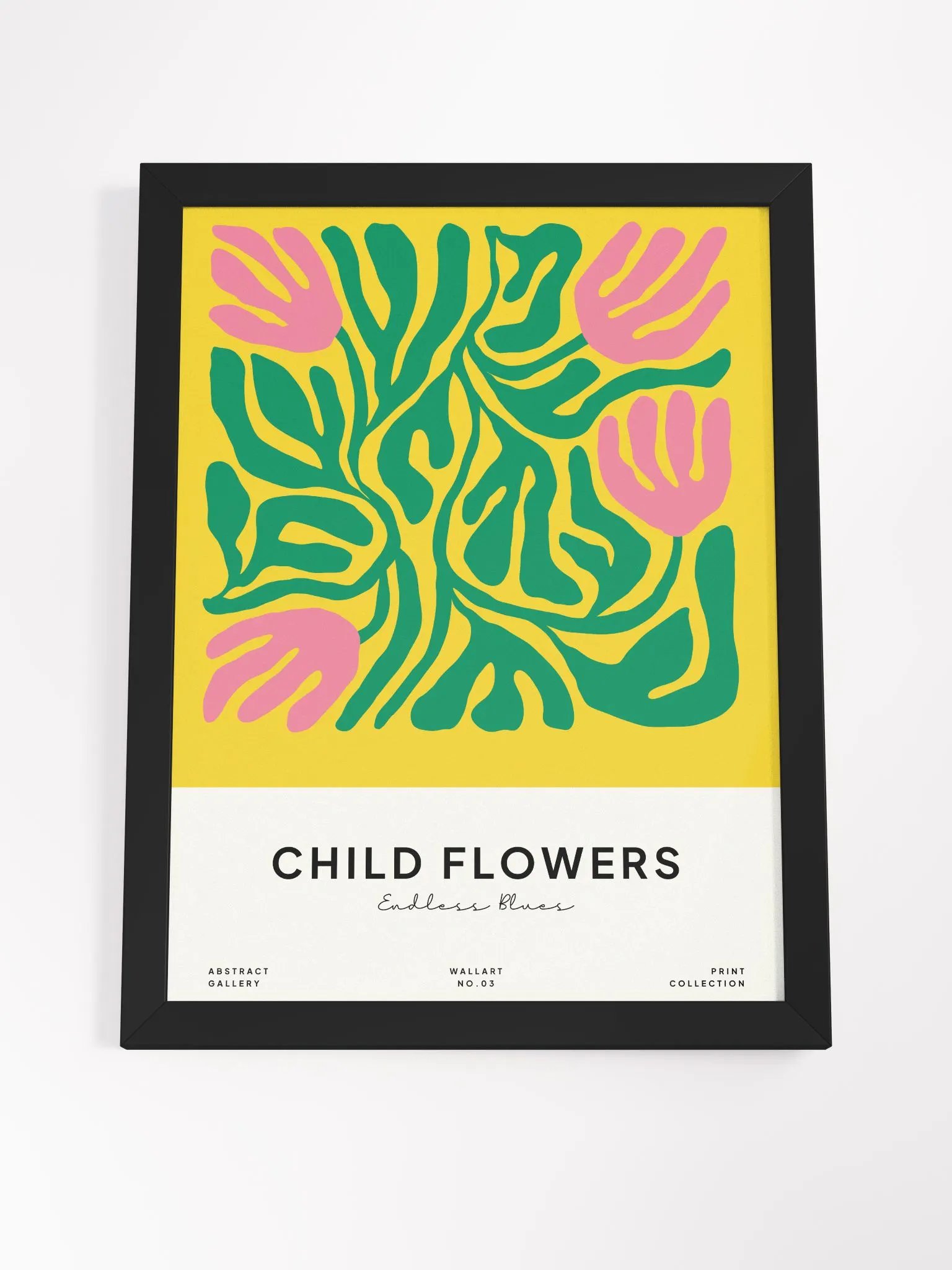 Child Flowers No.3 - Framed Poster product image (4)