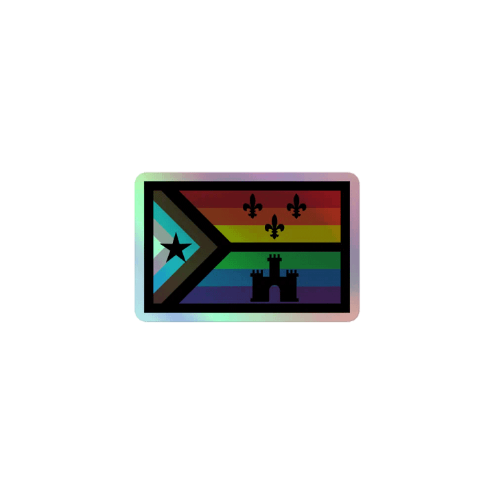 Hello Agaydiana Holographic Sticker product image (1)