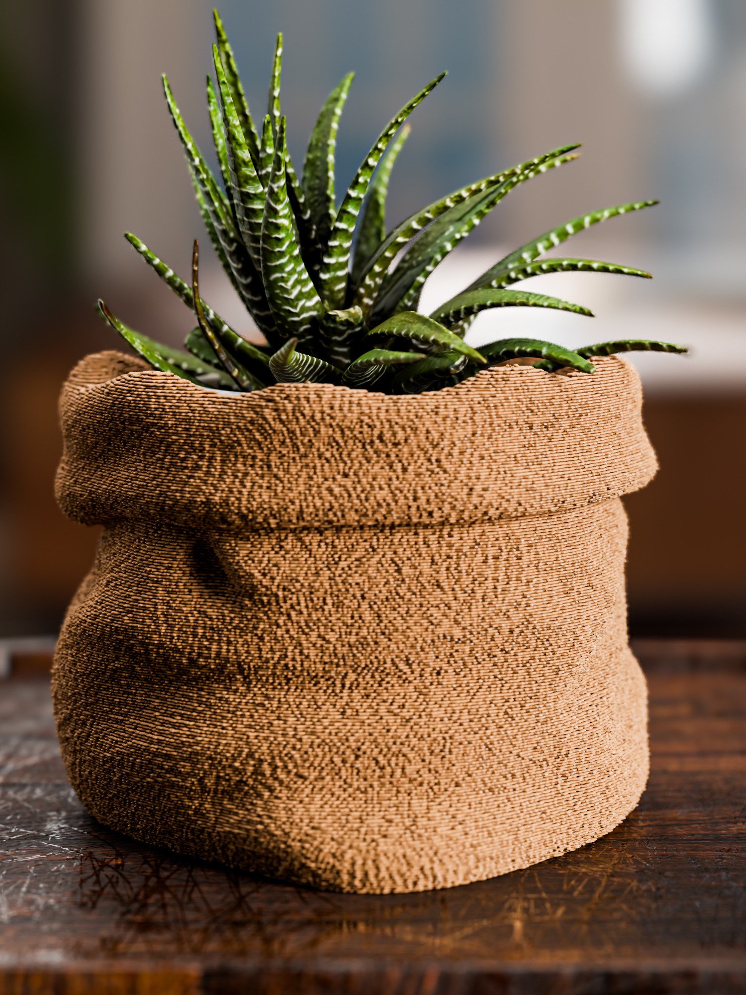 Burlap Sack Planter product image (4)