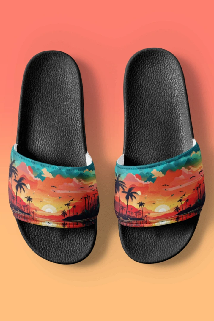 Tropical Sunset All Over Print Slides product image (1)