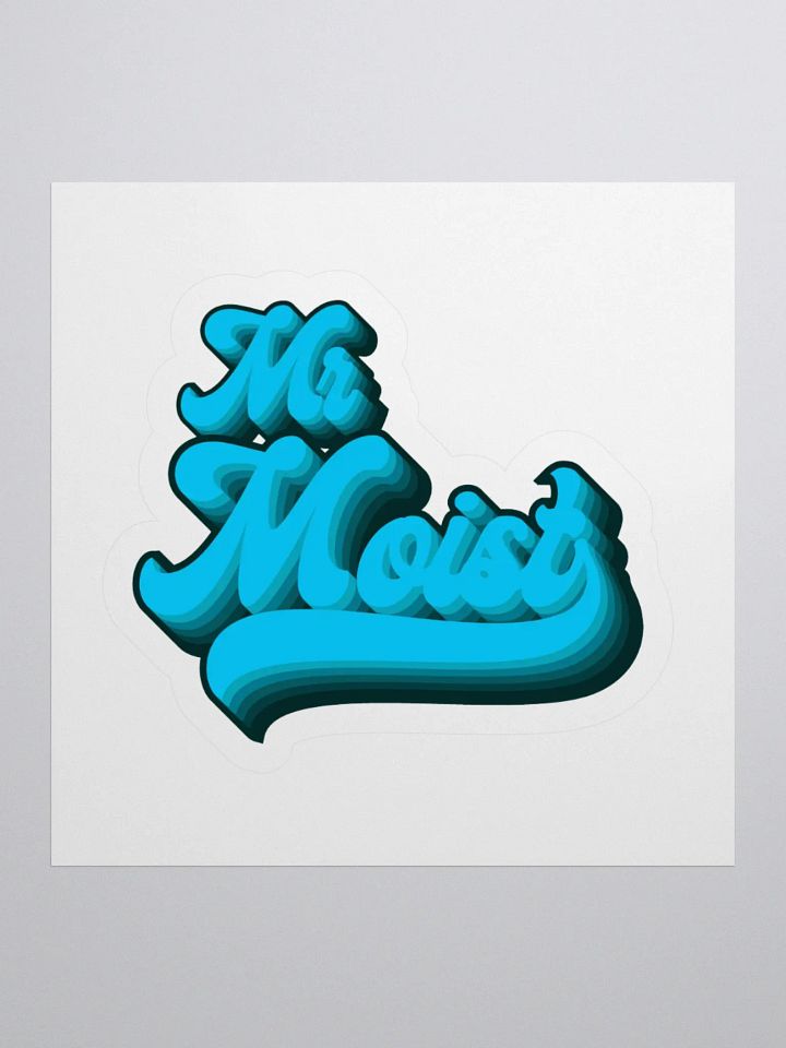 Mr Moist Retro Sticker product image (2)