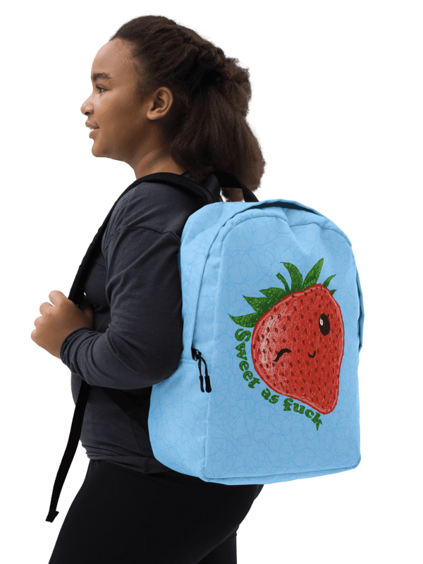 Lottie's Sweet Strawb Backpack - Blue product image (2)