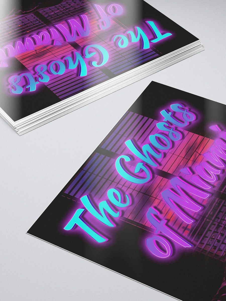 Ghosts of Miami Sticker product image (5)