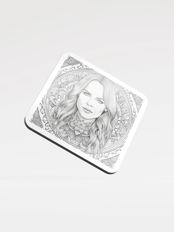 Serene Symmetry Mandala Coaster product image (1)