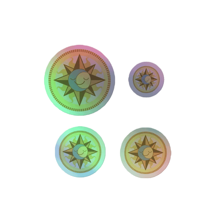 Coin of Temptation [Light] - Holo Sticker Sheet product image (2)