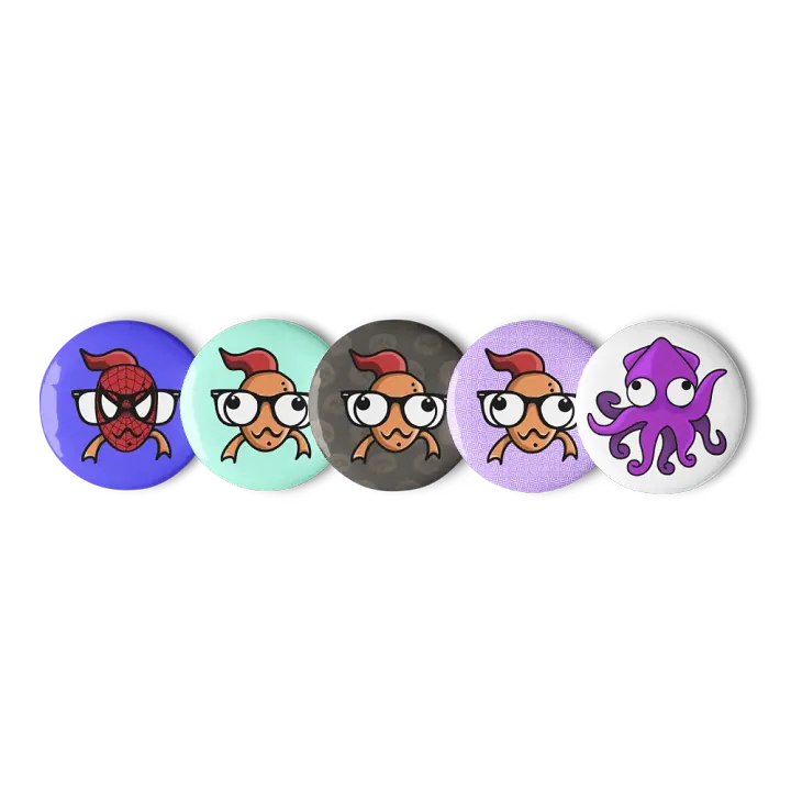 FEESH Logo Pin Set [5pk] product image (2)