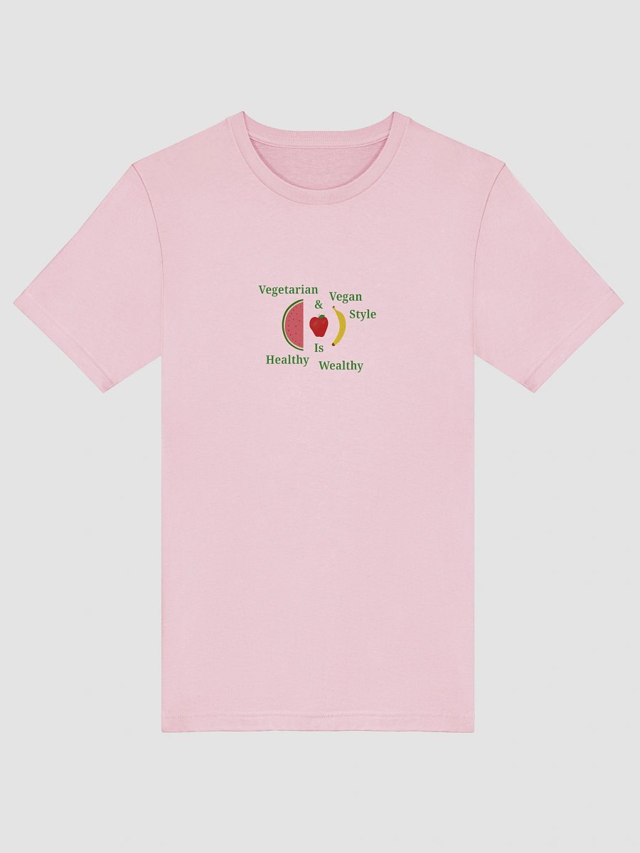 Healthy Wealthy Vegetarian T-Shirt product image (5)