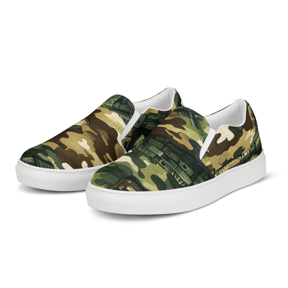Gun Range Certified: Army Slip on Sneakers product image (3)