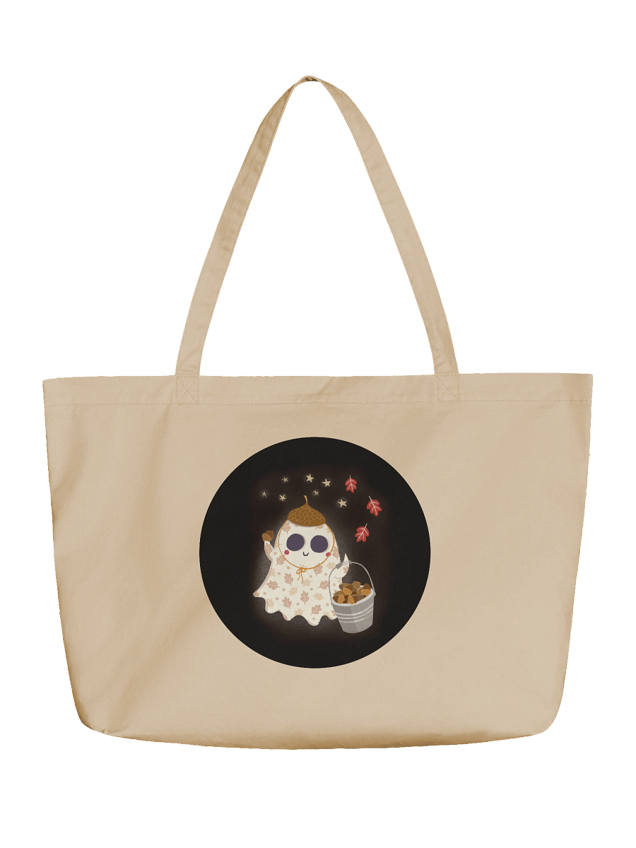 Little Ghost Acorn Collector - Tote Bag product image (1)