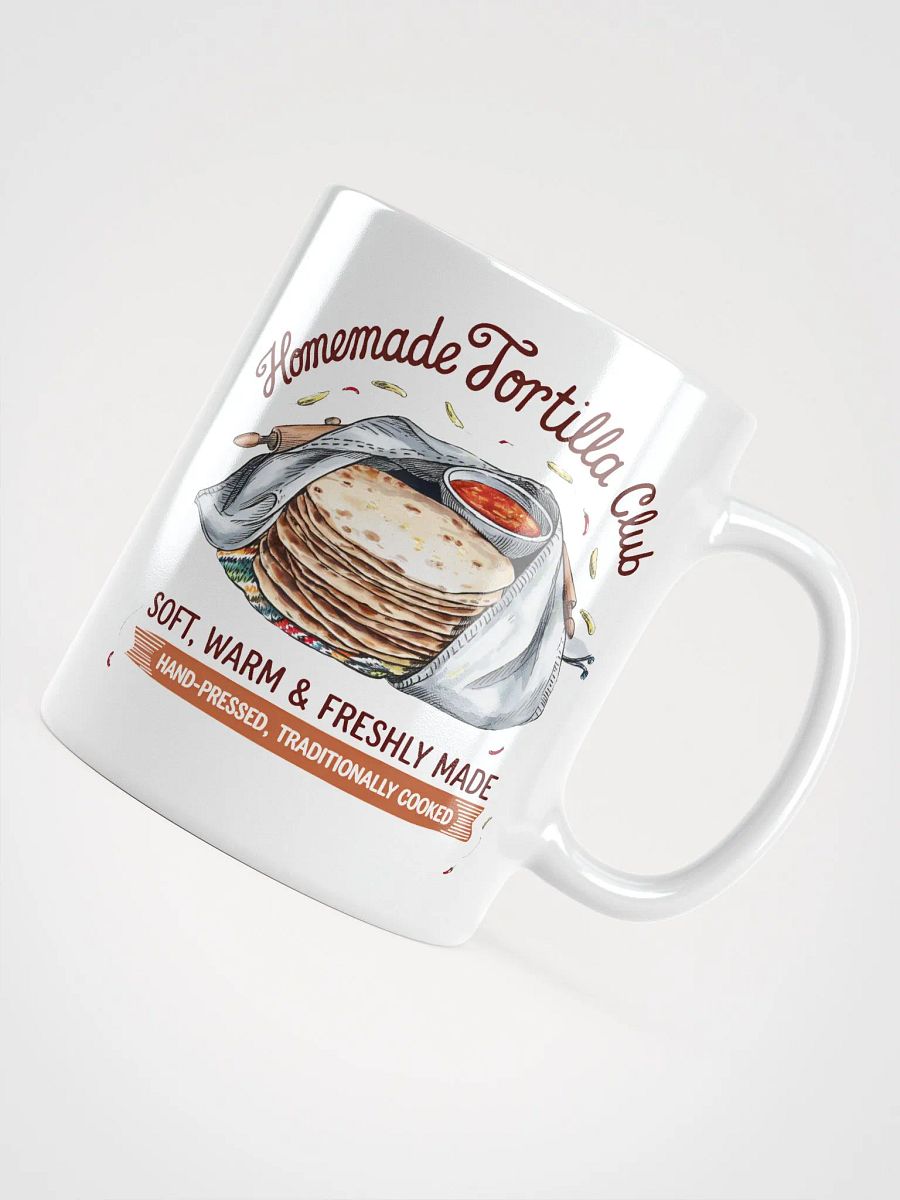 Homemade Tortilla Club White Glossy Mug product image (12)