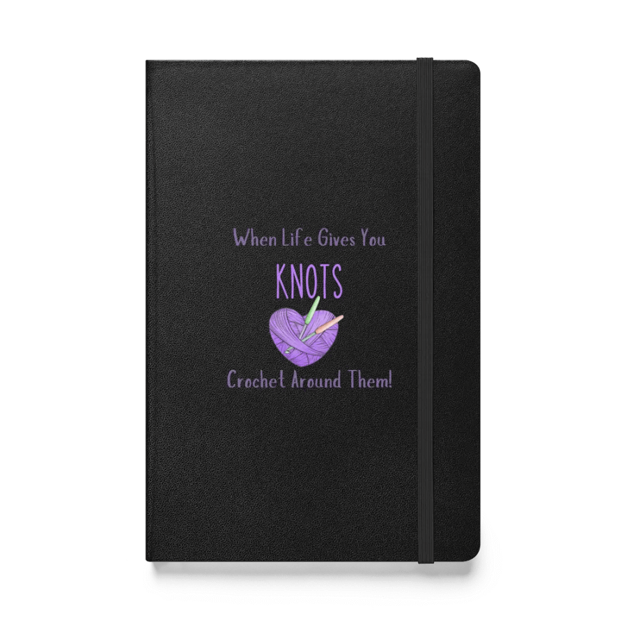 "When Life Gives You Knots" Hardcover Journal product image (1)