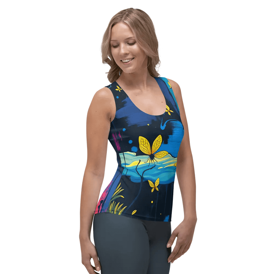 Cosmic Butterfly Women's Tank Top product image (4)