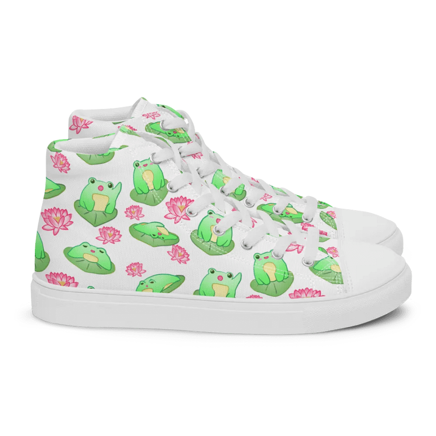 Kawaii Froggie Womens Hightops product image (3)