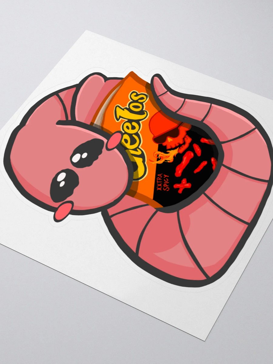 Spicy Worm Sticker product image (8)
